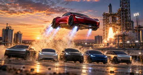 Tesla og SpaceX: Fusionen, der kan samle Musks imperium