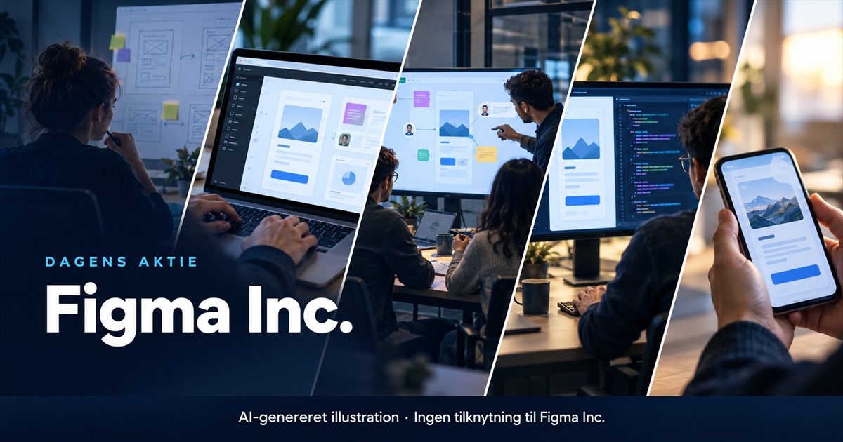 Illustration til analysen af Figma Inc.