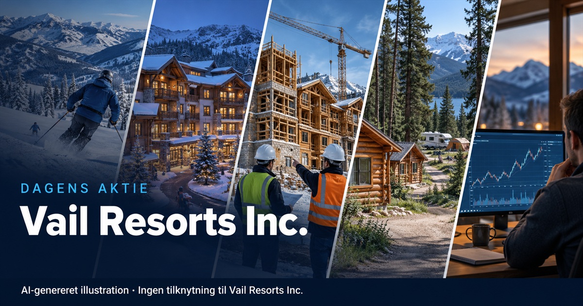 Illustration til analysen af Vail Resorts Inc.