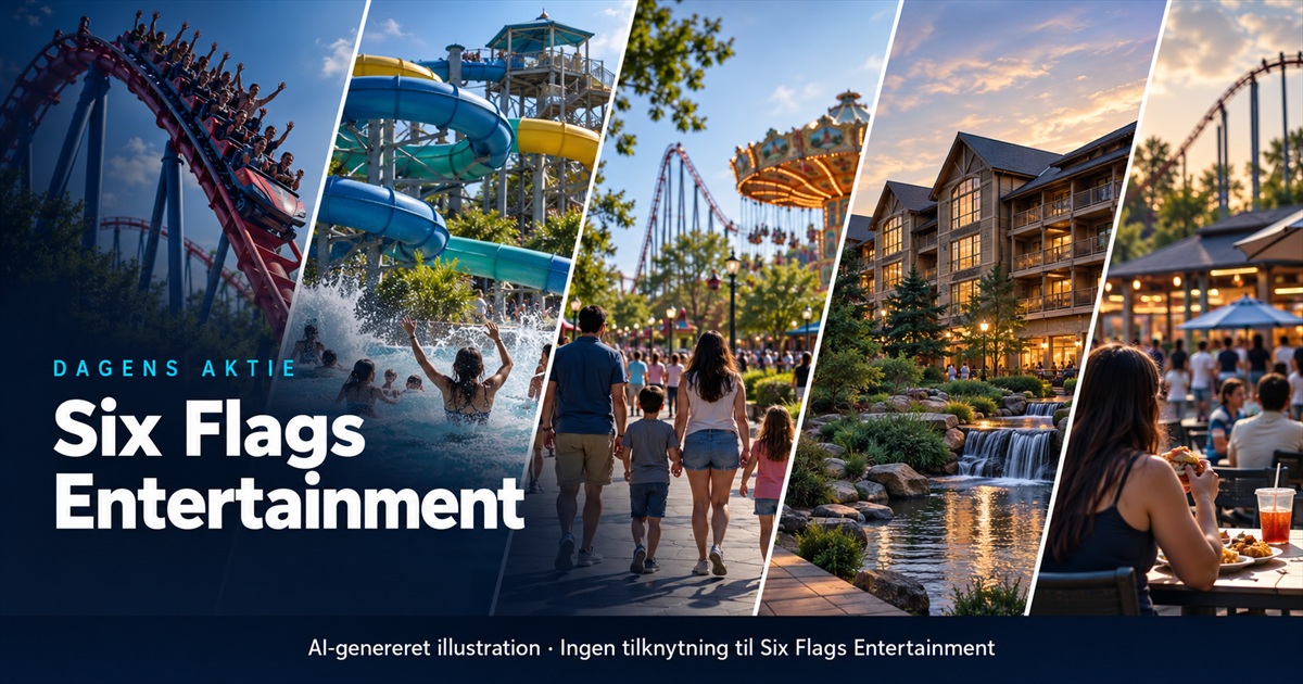 Illustration til analysen af Six Flags Entertainment
