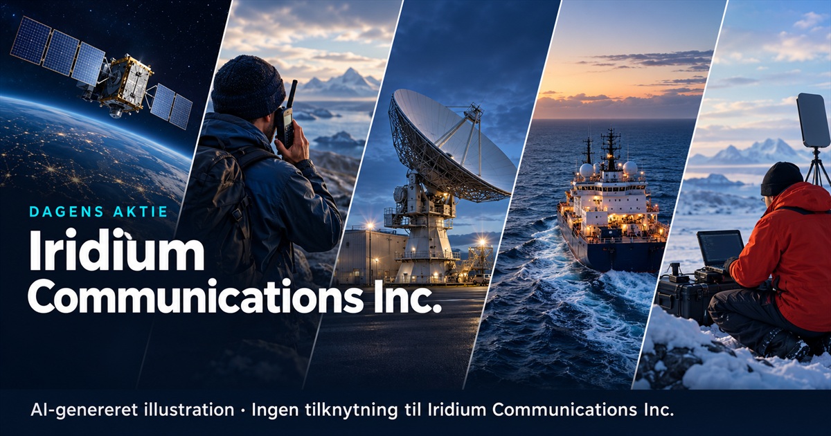 Illustration til analysen af Iridium Communications Inc.