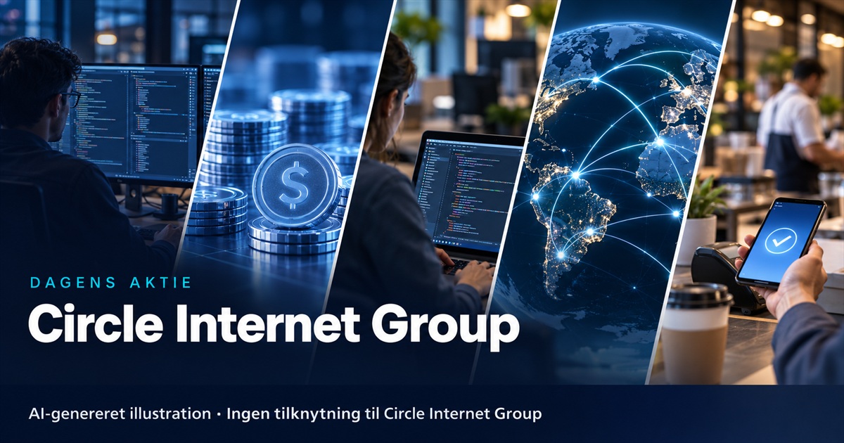 Illustration til analysen af Circle Internet Group