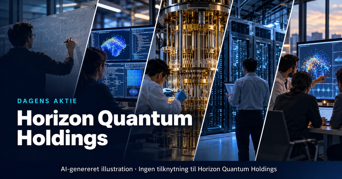 Illustration til analysen af Horizon Quantum Holdings