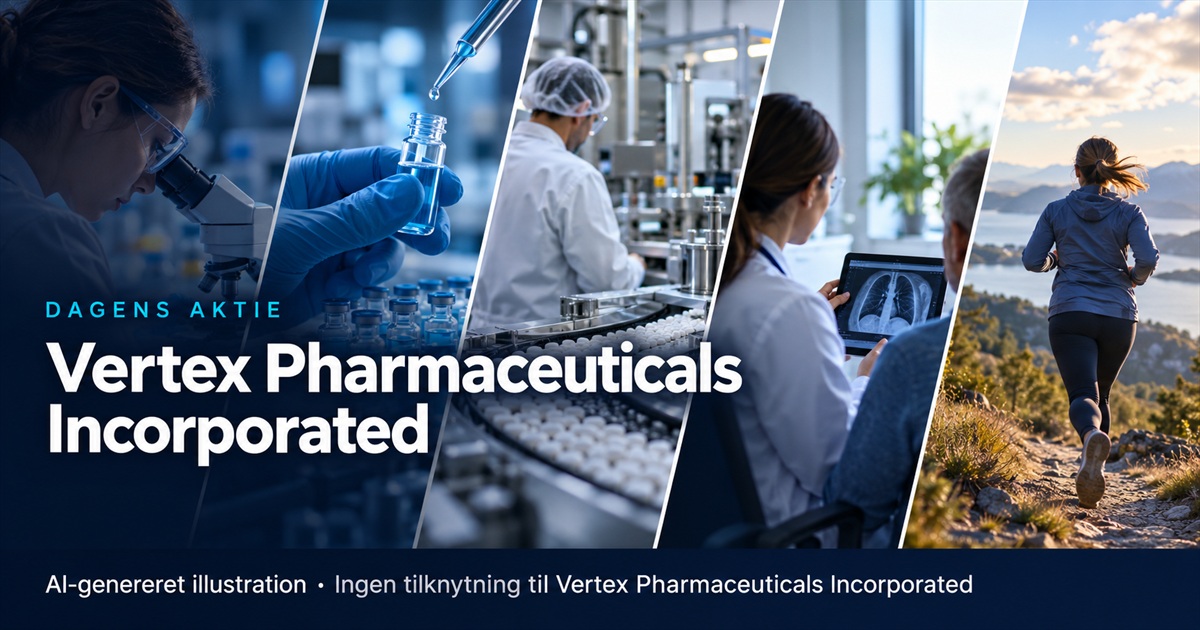 Illustration til analysen af Vertex Pharmaceuticals Incorporated
