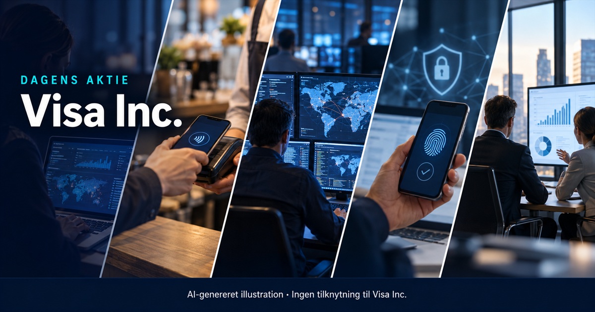 Illustration til analysen af Visa Inc.