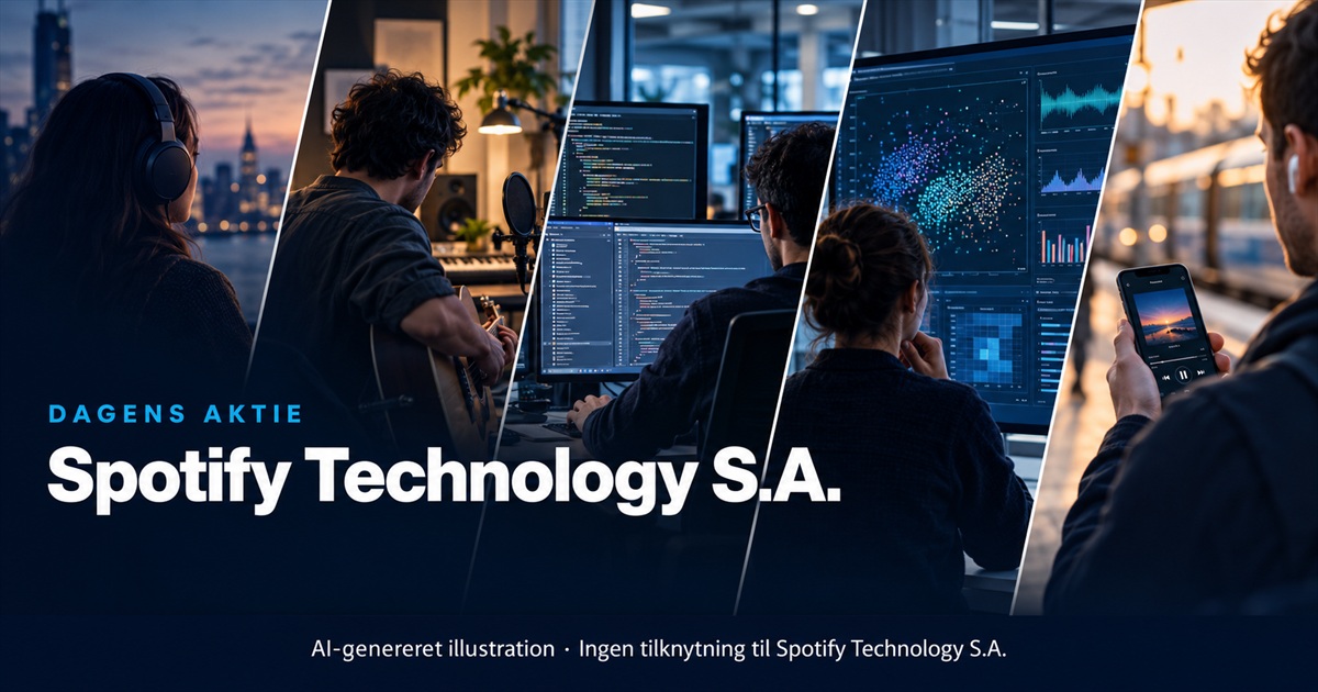 Illustration til analysen af Spotify Technology S.A.