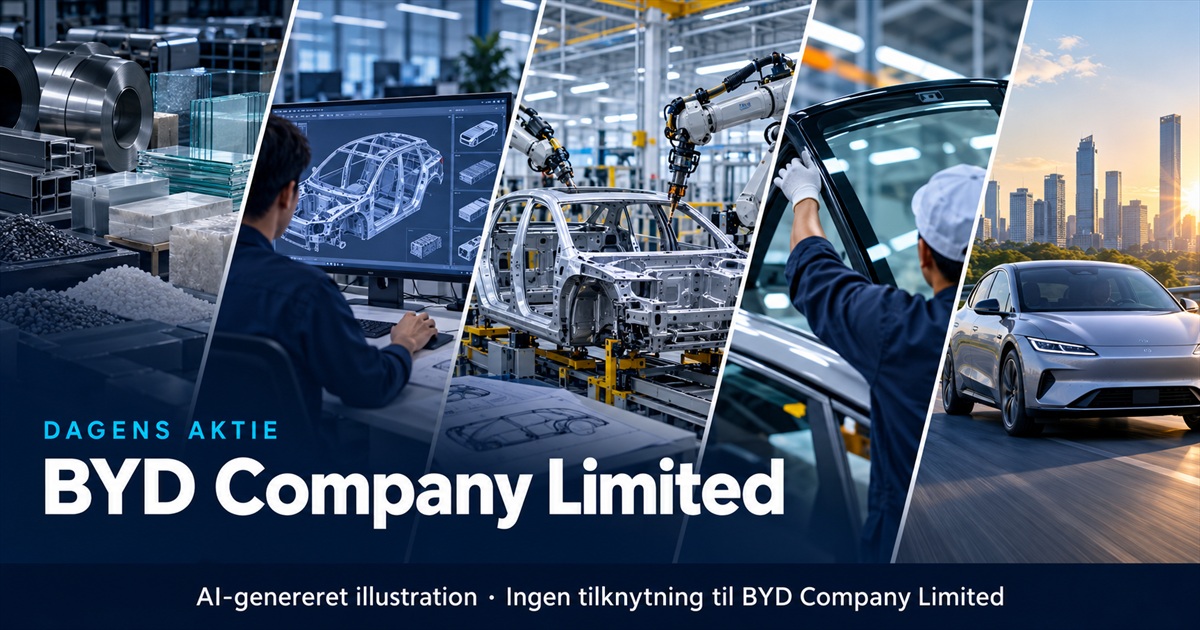 Illustration til analysen af BYD Company Limited