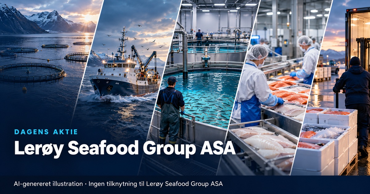Illustration til analysen af Lerøy Seafood Group ASA