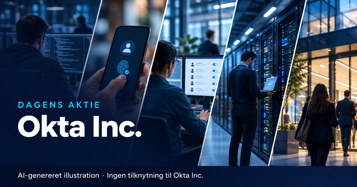 Illustration til analysen af Okta Inc.
