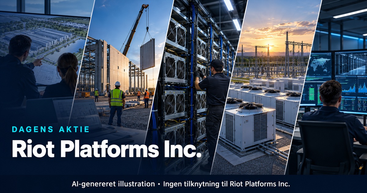 Illustration til analysen af Riot Platforms Inc.