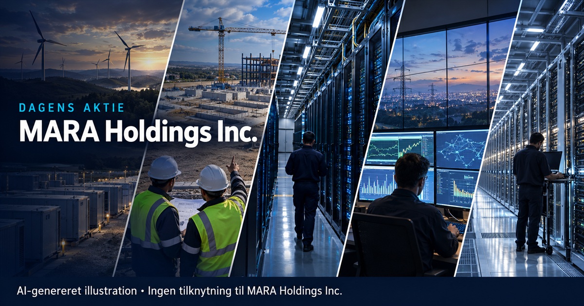 Illustration til analysen af MARA Holdings Inc.