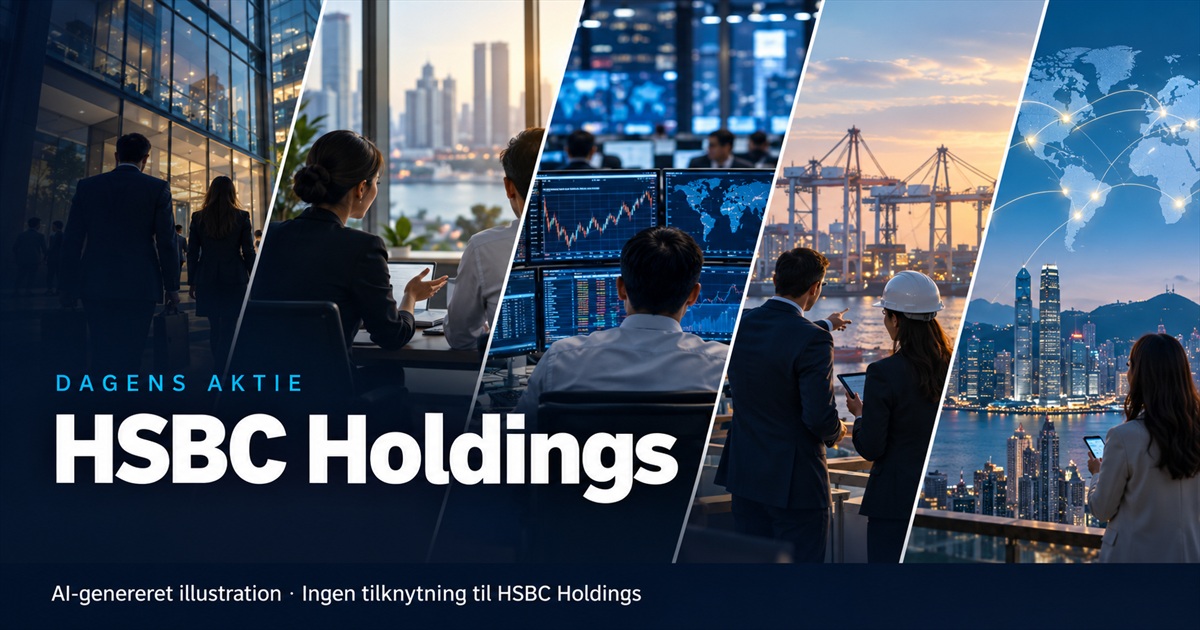 Illustration til analysen af HSBC Holdings