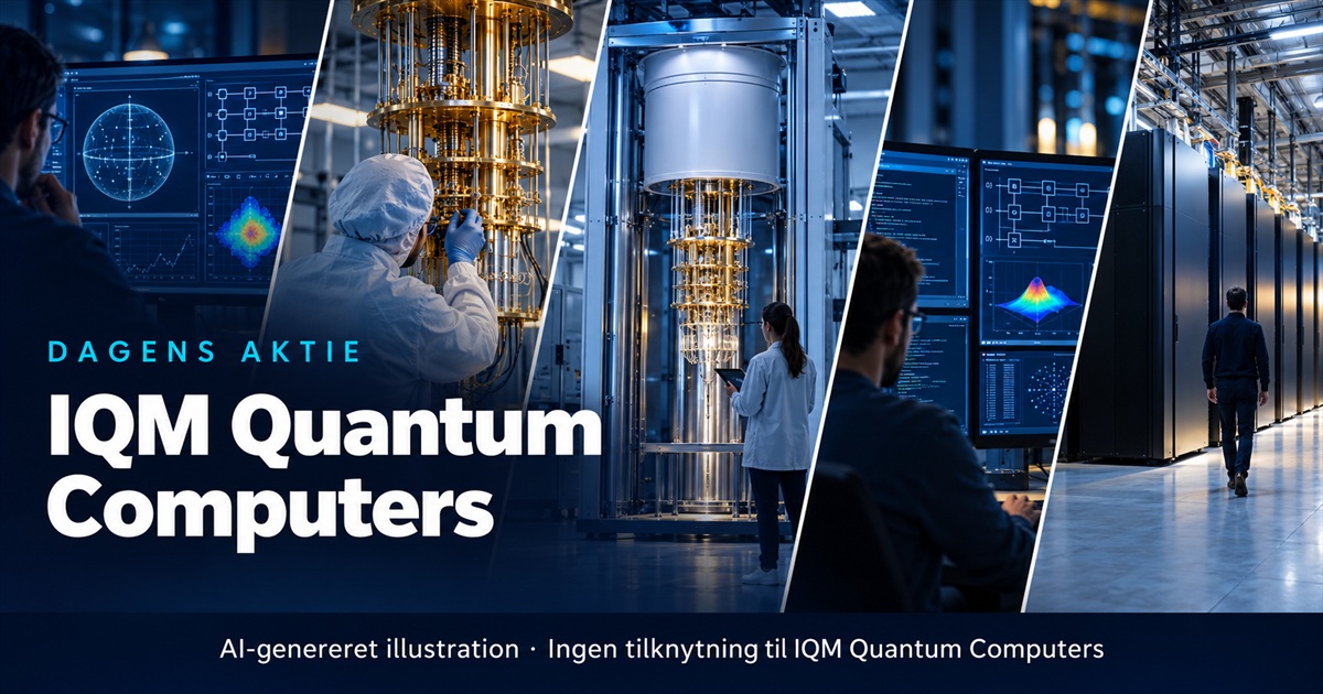 Illustration til analysen af IQM Quantum Computers