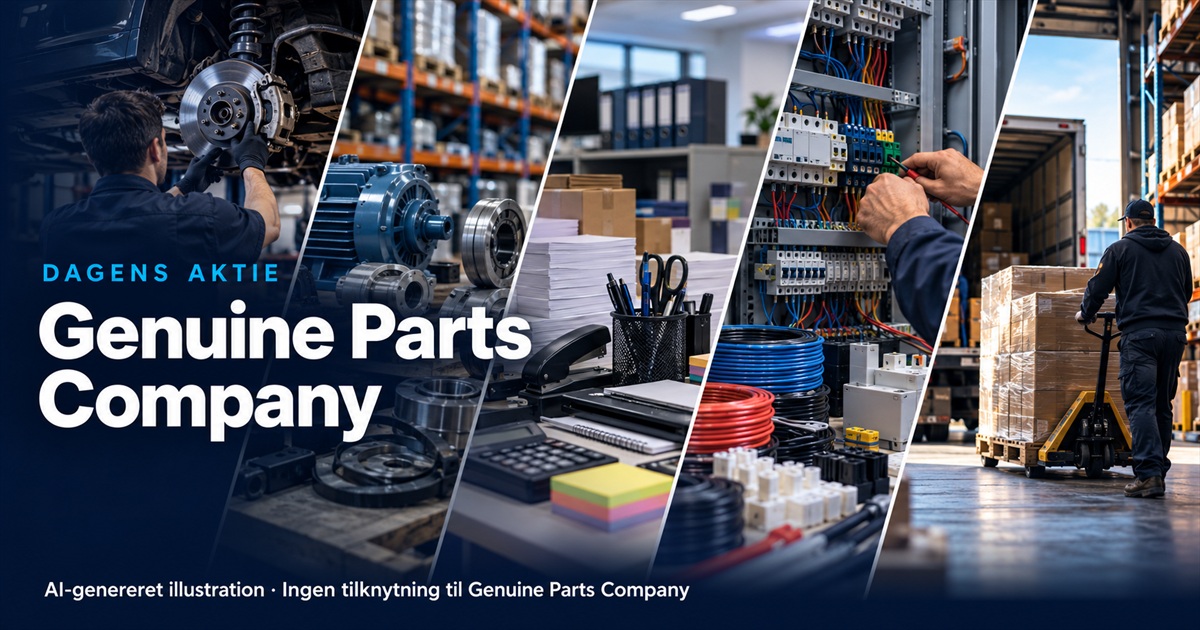 Illustration til analysen af Genuine Parts Company