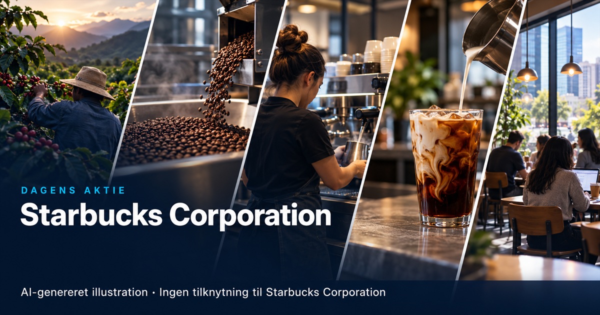 Illustration til analysen af Starbucks Corporation
