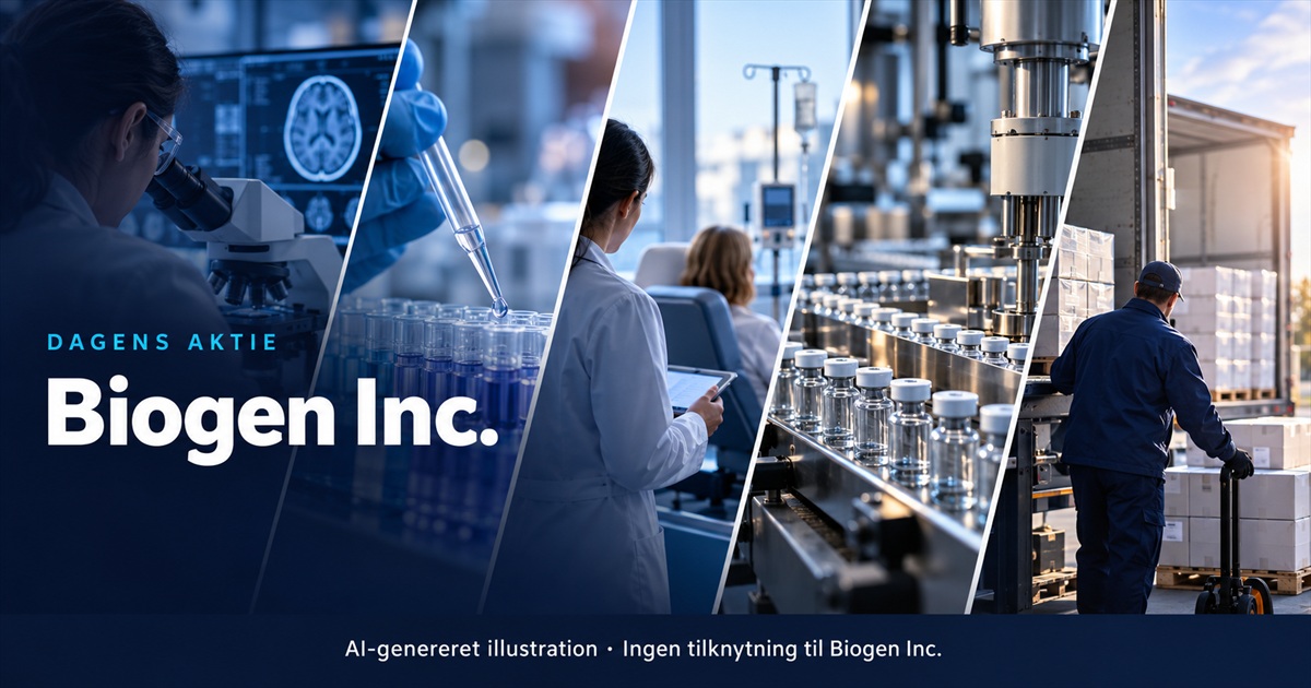 Illustration til analysen af Biogen Inc.