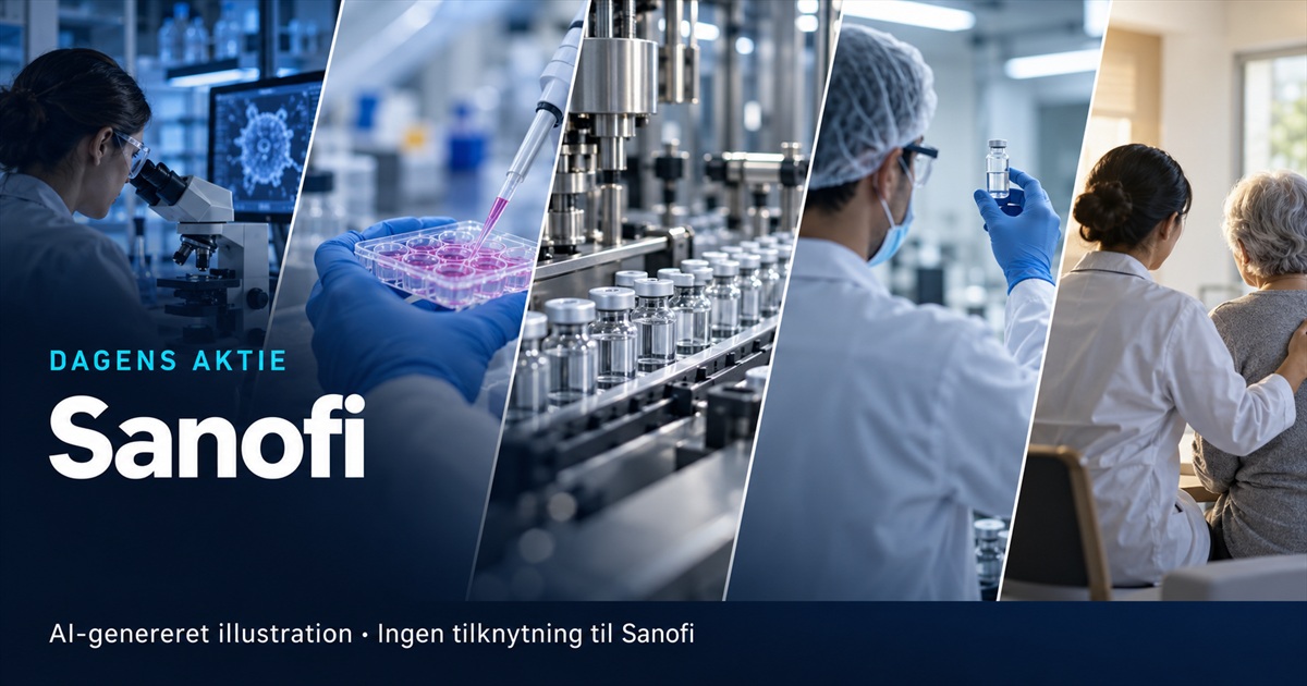 Illustration til analysen af Sanofi