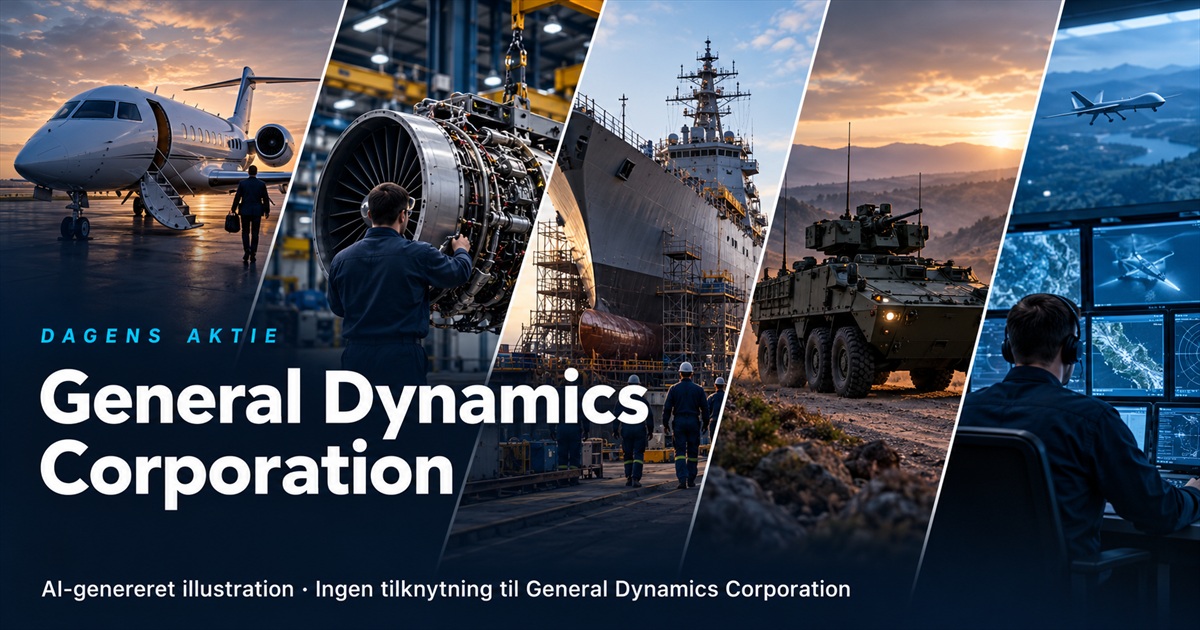 Illustration til analysen af General Dynamics Corporation