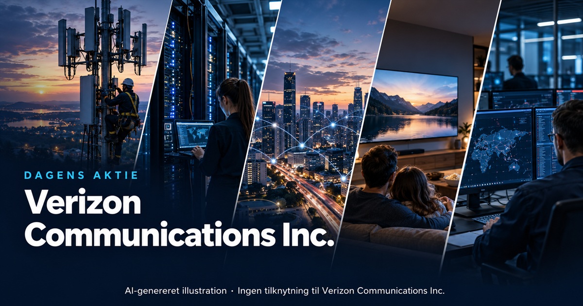 Illustration til analysen af Verizon Communications Inc.