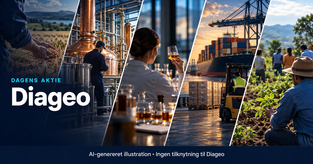 Illustration til analysen af Diageo