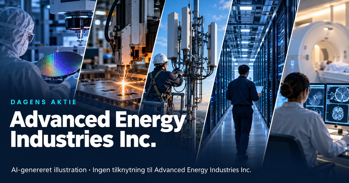 Illustration til analysen af Advanced Energy Industries Inc.