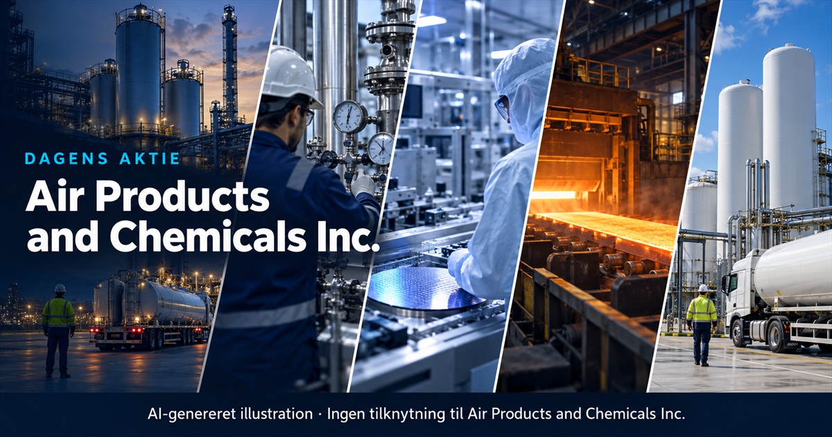 Illustration til analysen af Air Products and Chemicals Inc.