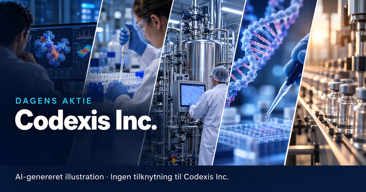 Illustration til analysen af Codexis Inc.