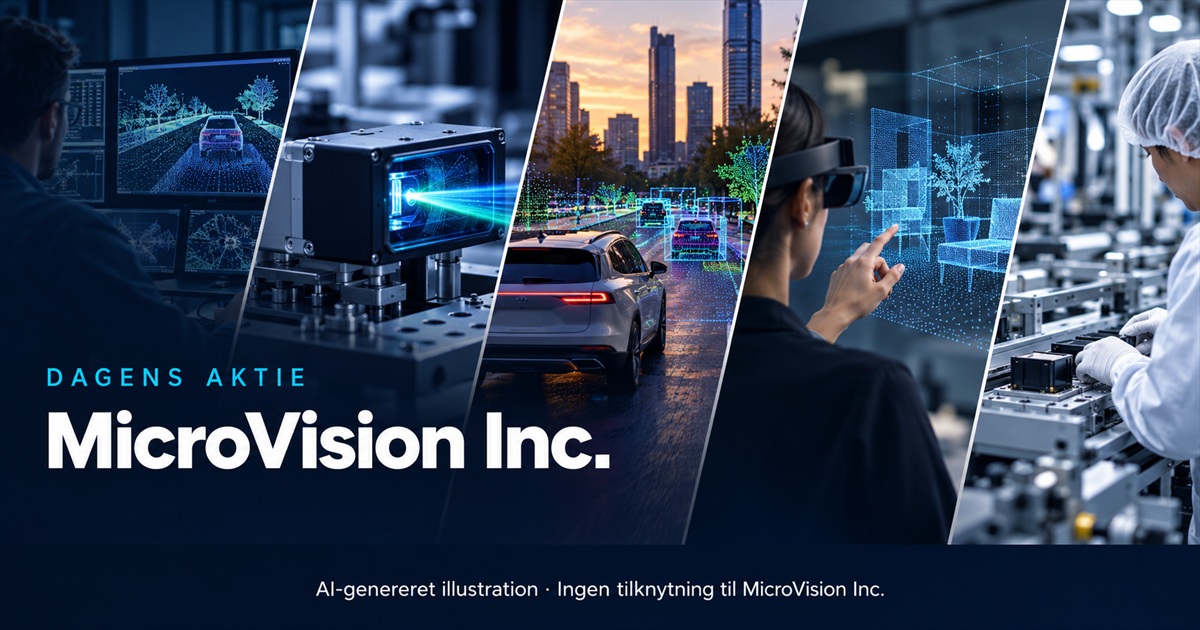 Illustration til analysen af MicroVision Inc.