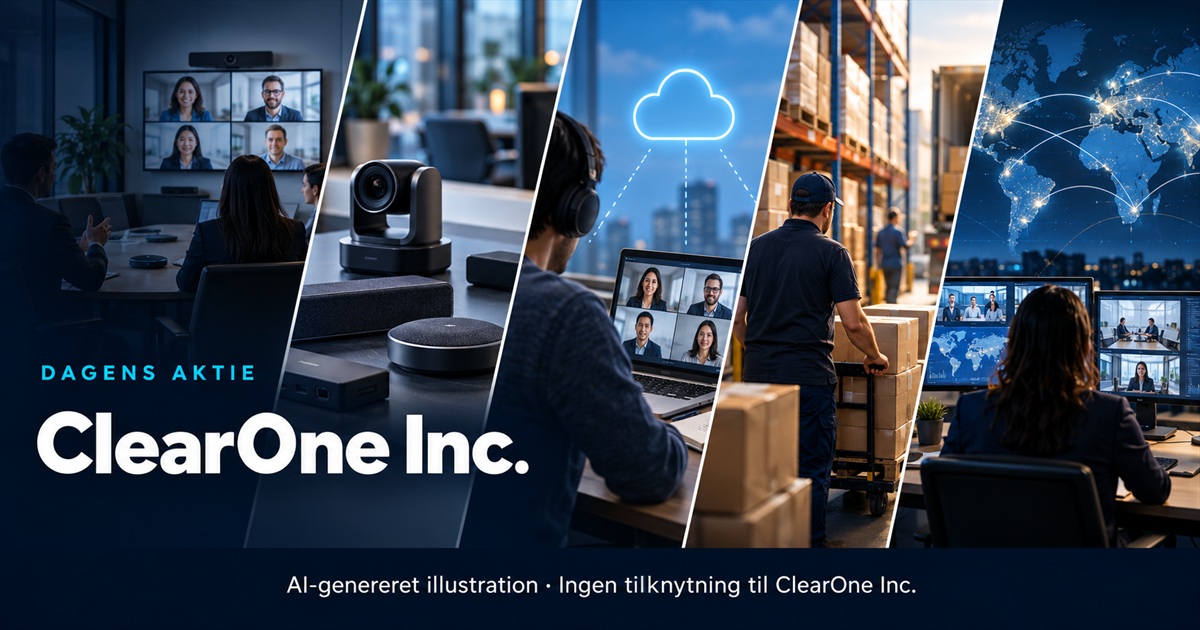 Illustration til analysen af ClearOne Inc.