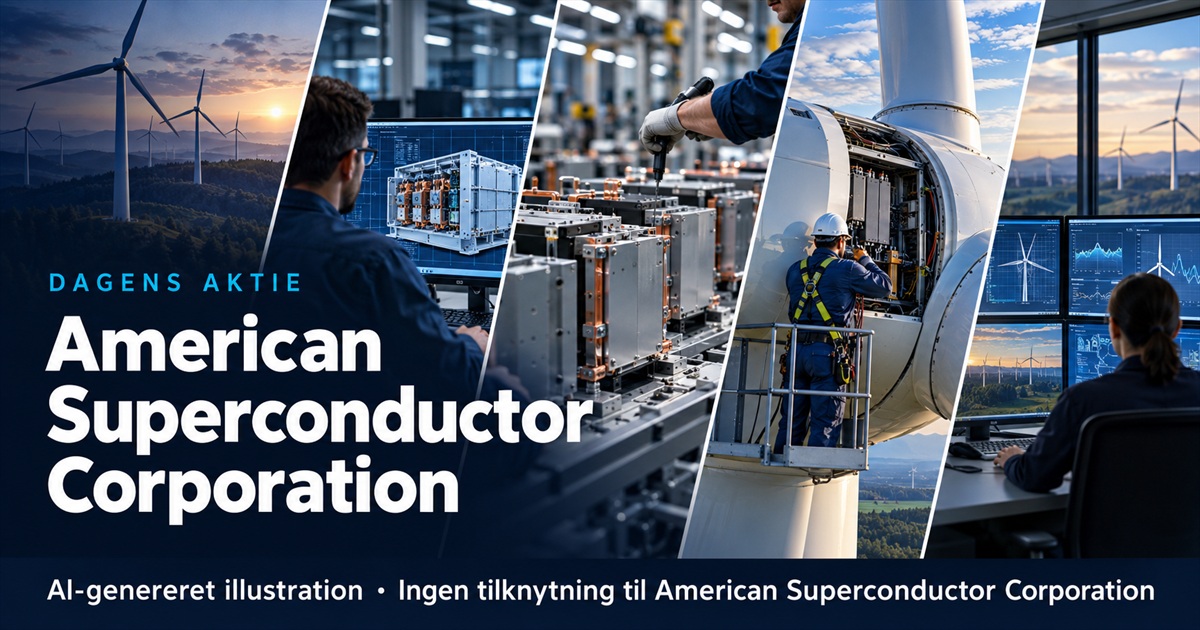 Illustration til analysen af American Superconductor Corporation