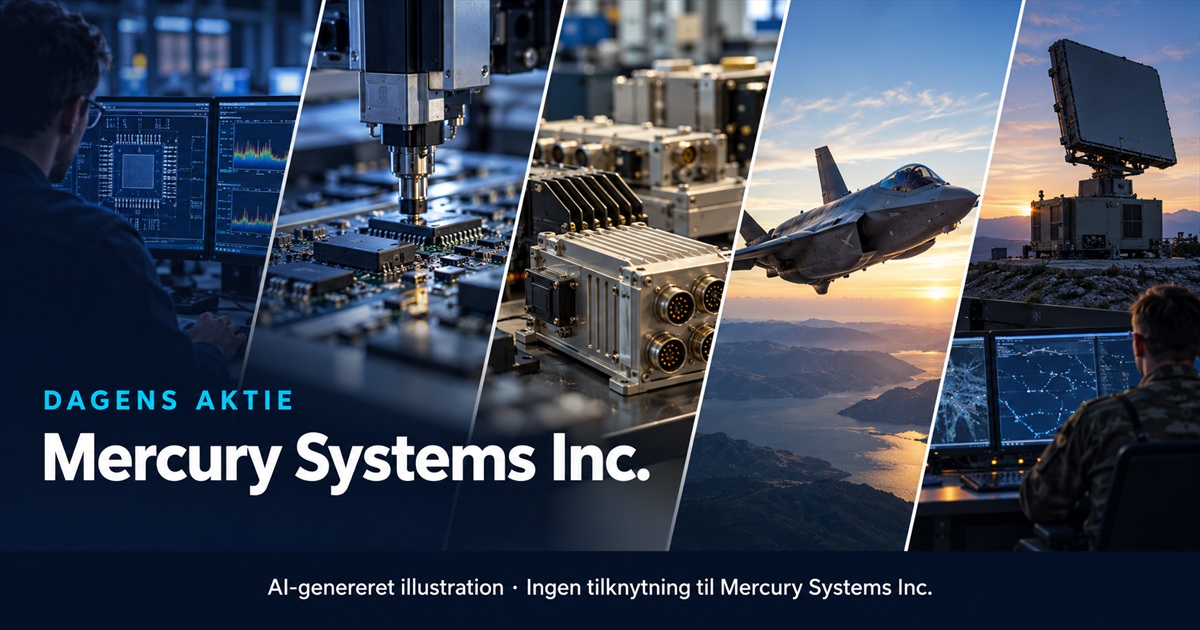 Illustration til analysen af Mercury Systems Inc.