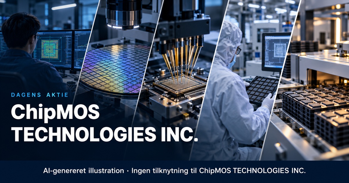 Illustration til analysen af ChipMOS TECHNOLOGIES INC.