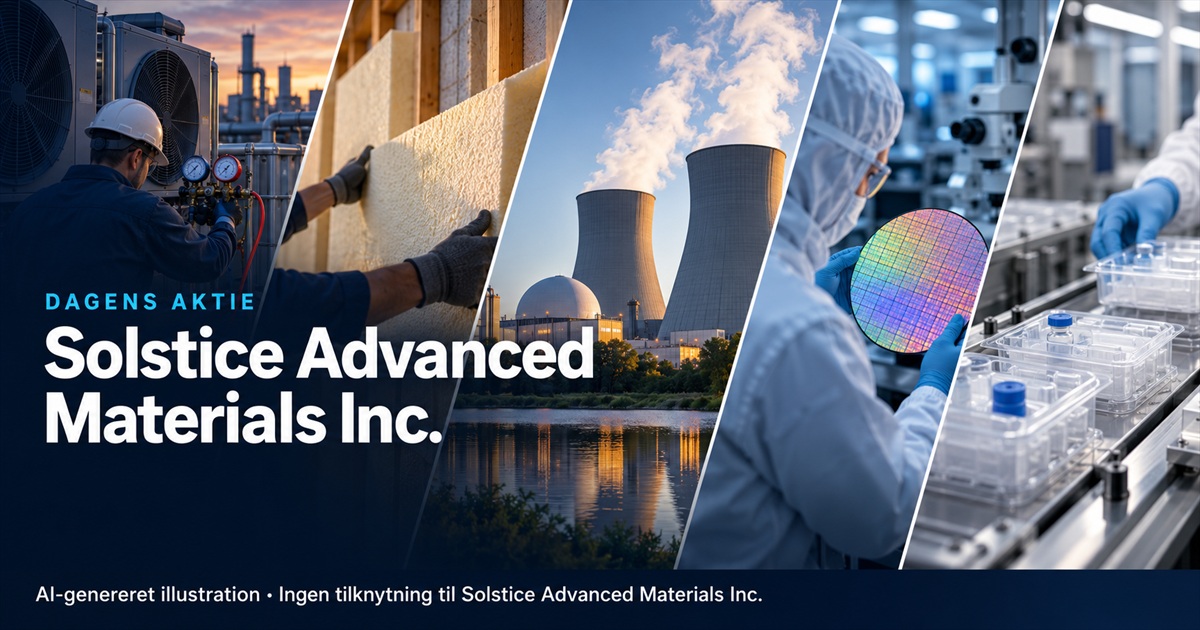 Illustration til analysen af Solstice Advanced Materials Inc.