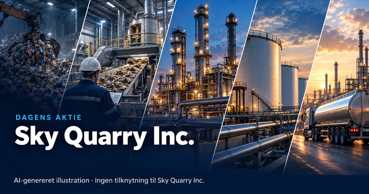 Illustration til analysen af Sky Quarry Inc.