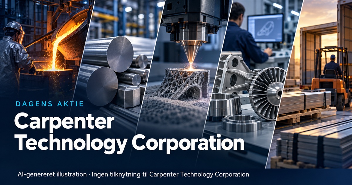 Illustration til analysen af Carpenter Technology Corporation