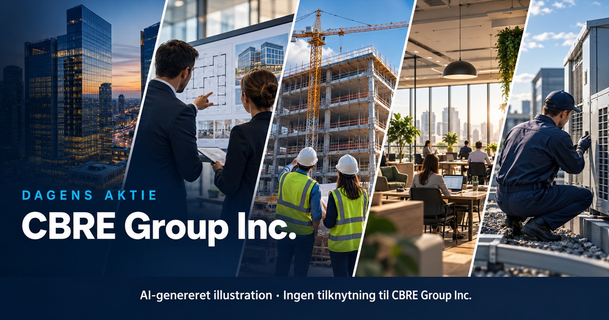 Illustration til analysen af CBRE Group Inc.