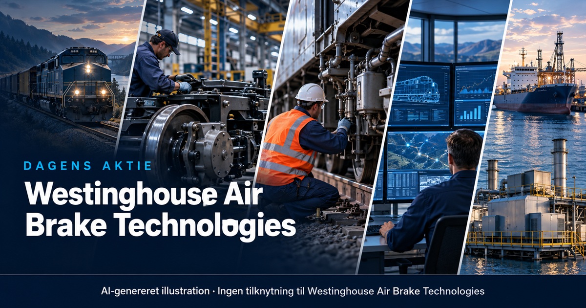 Illustration til analysen af Westinghouse Air Brake Technologies
