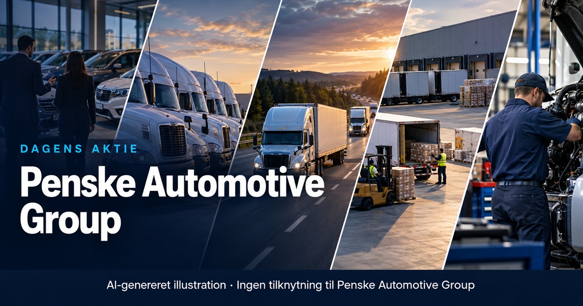 Illustration til analysen af Penske Automotive Group