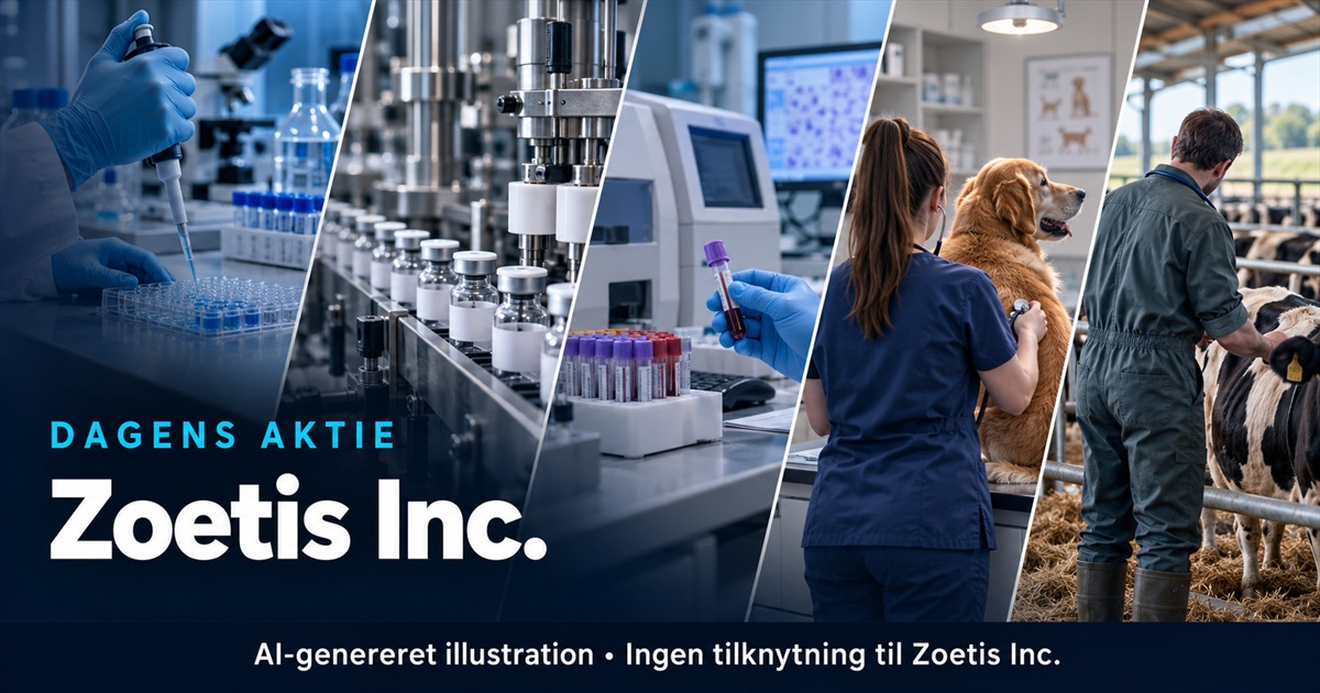 Illustration til analysen af Zoetis Inc.