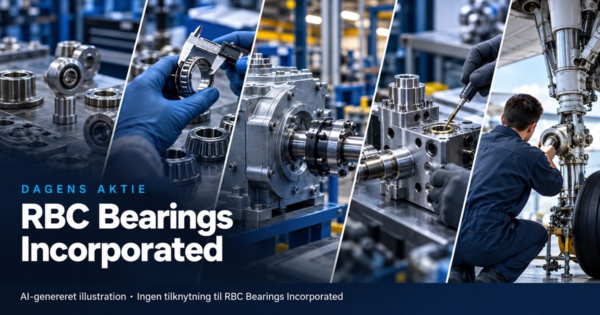 Illustration til analysen af RBC Bearings Incorporated