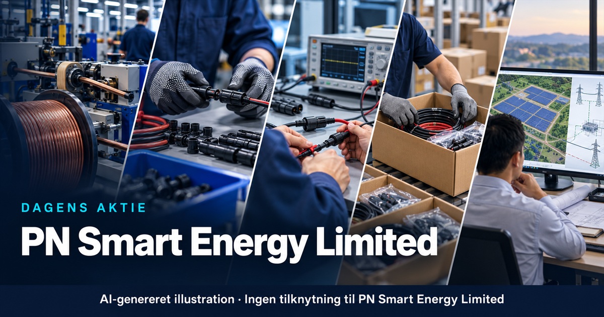 Illustration til analysen af PN Smart Energy Limited