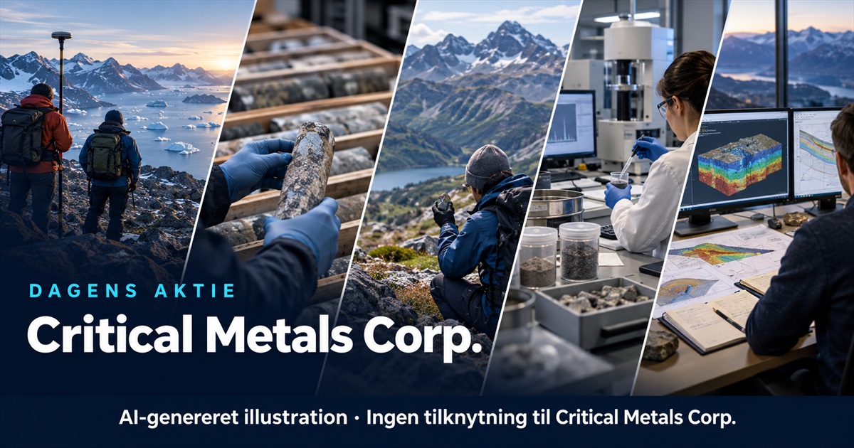 Illustration til analysen af Critical Metals Corp.