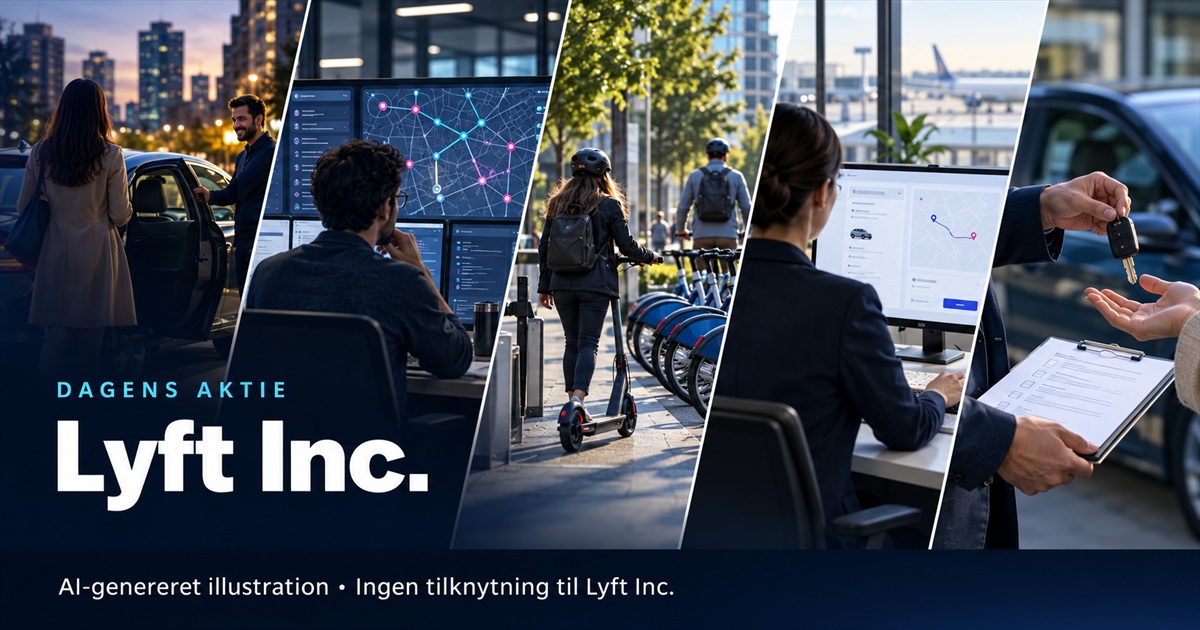 Illustration til analysen af Lyft Inc.