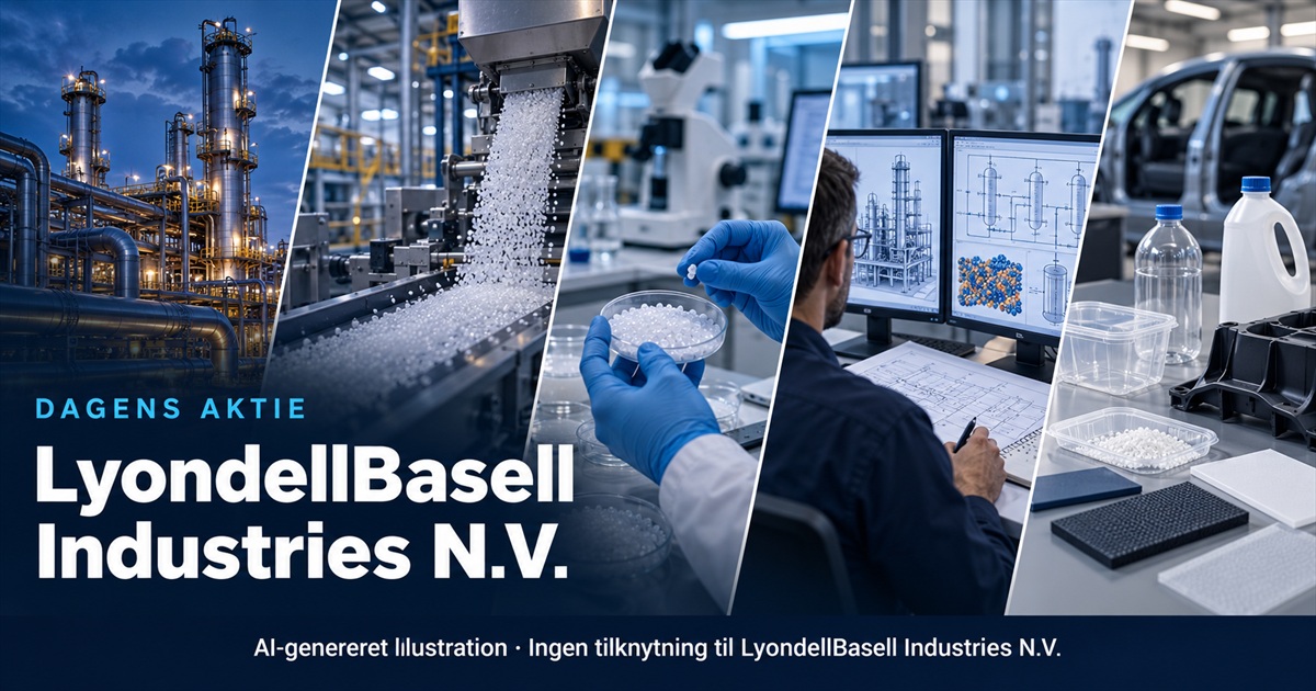 Illustration til analysen af LyondellBasell Industries N.V.