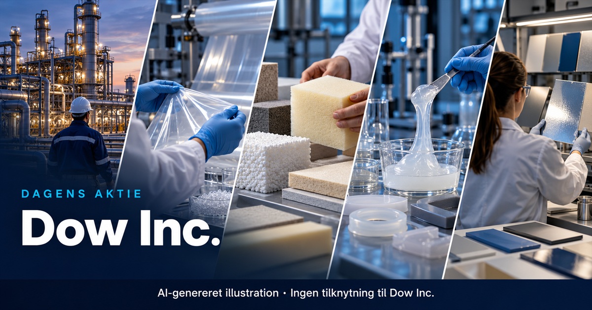 Illustration til analysen af Dow Inc.