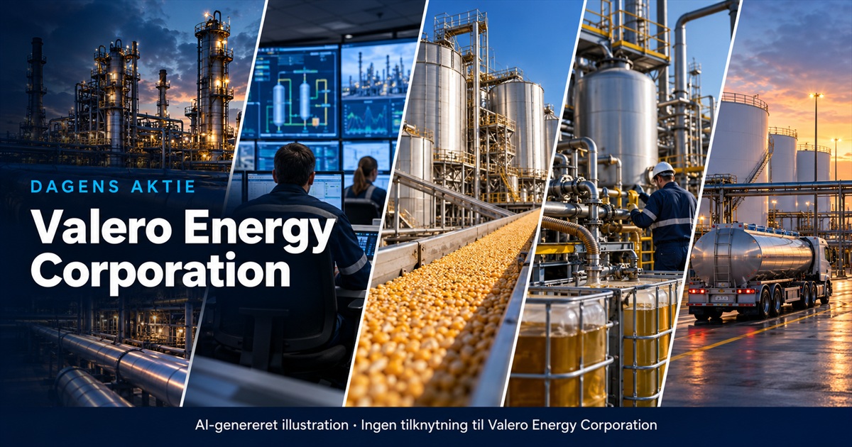 Illustration til analysen af Valero Energy Corporation