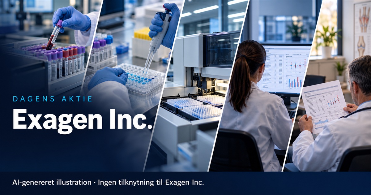 Illustration til analysen af Exagen Inc.
