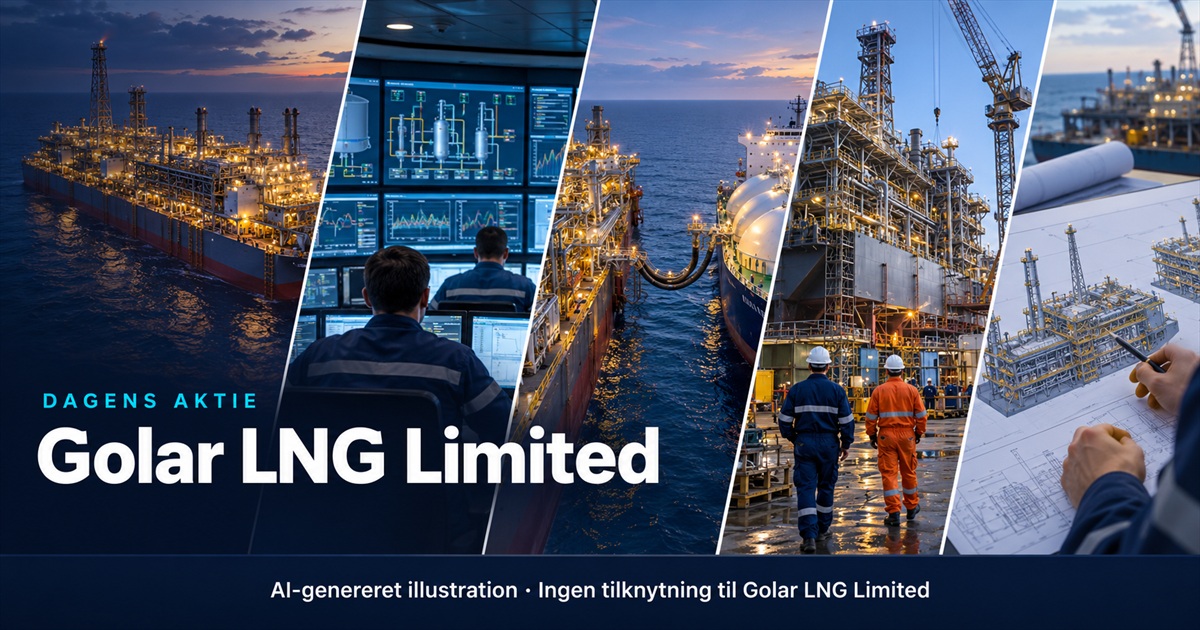 Illustration til analysen af Golar LNG Limited
