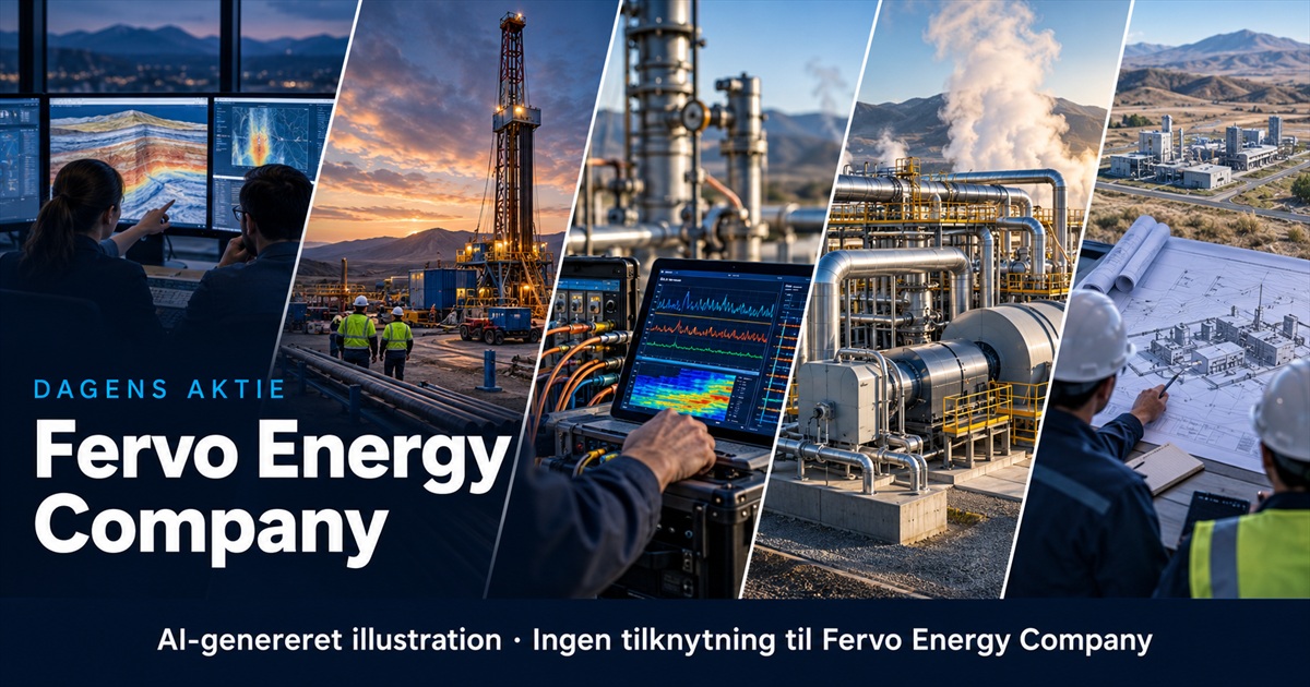 Illustration til analysen af Fervo Energy Company