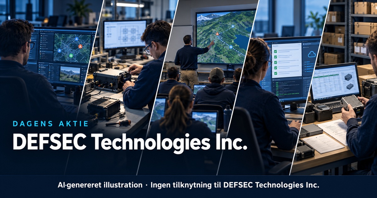 Illustration til analysen af DEFSEC Technologies Inc.